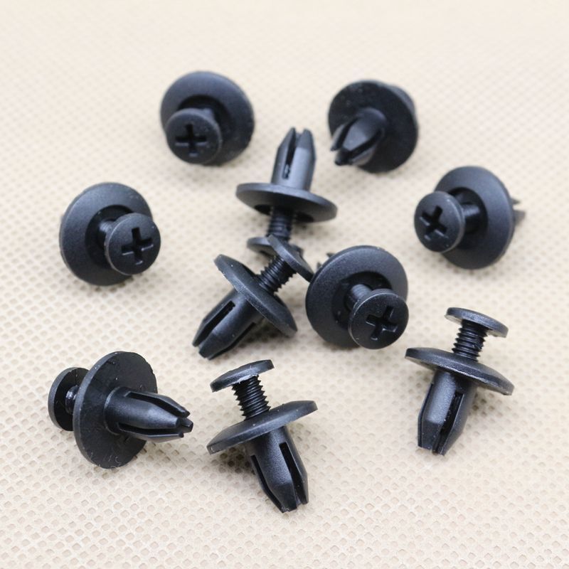 10 mudguards, anti-collision cover clamps and fasteners suitable for Toyota , for Honda , and for Isuzu .