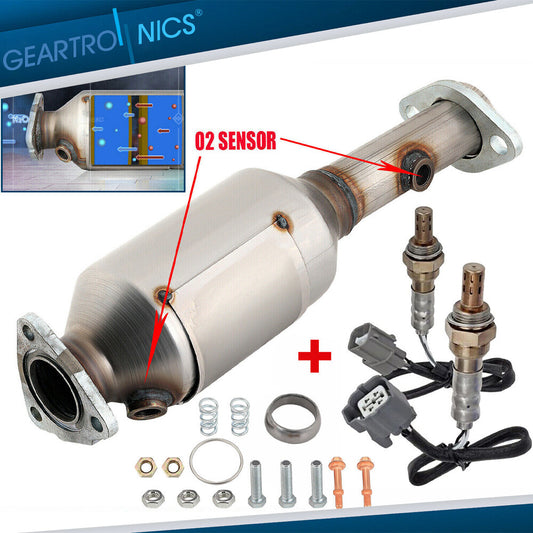 Catalytic Converter with Oxygen Sensor Kit for Honda CR-V CRV 1997-2001 2.0L US