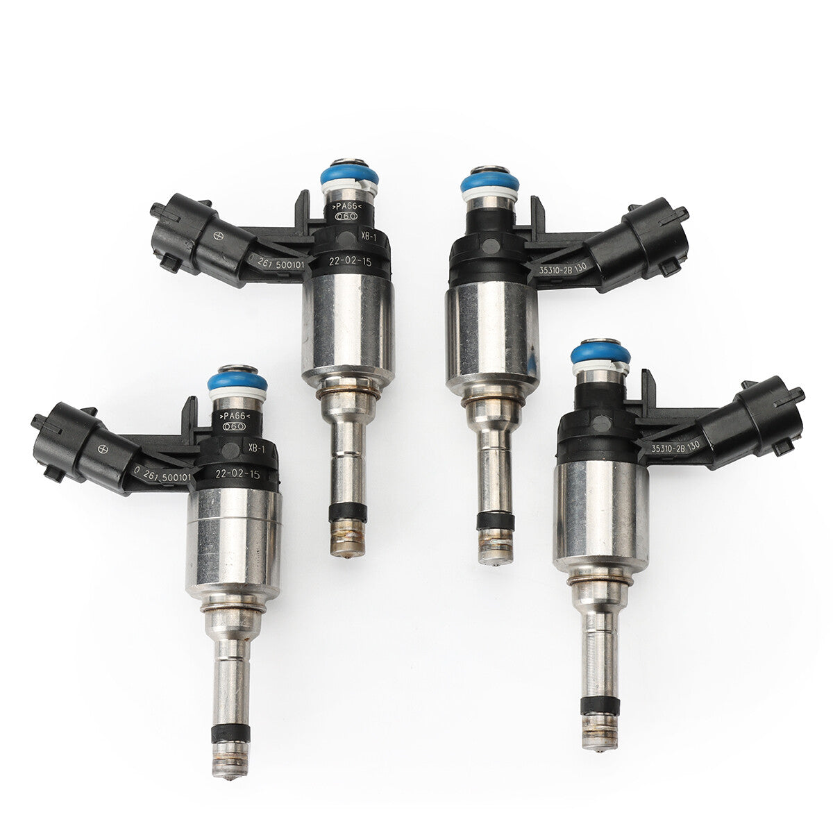 4PCS Fuel injector Fits for Kia Optima 2016-2018 1.6L 35310-2B110 35310-2B130