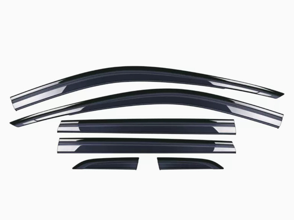 Window Visor Vent Shades Sun Rain Guard Cover Black For 2023-2024 for Honda CR-V CRV