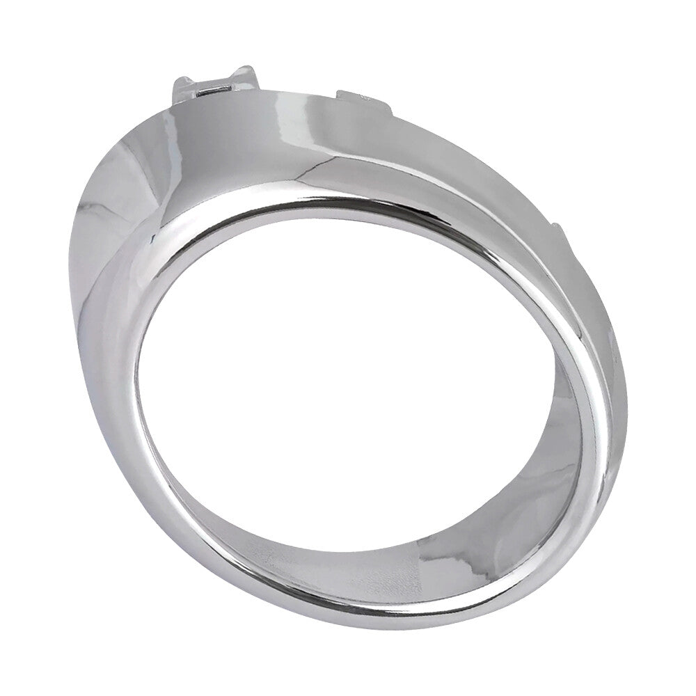 Trim Bezel Ring Fog Lamp Left Side Chrome For G25 G37 M37 M56 Q70 2010-2014