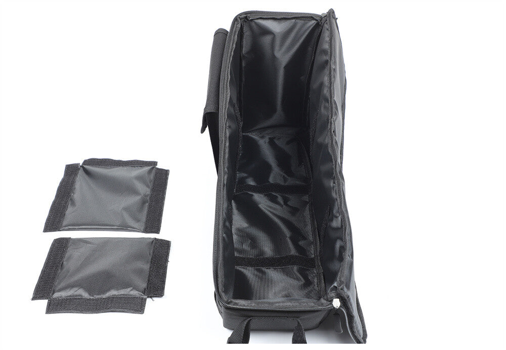 2¡ÁBlack Rear Trunk Side Storage Bag Organizer for Jeep for Wrangler JL 2Door 2018-23