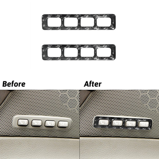 for Lexus IS 2006-2012 250 350 Carbon Fiber Inner Door for Seat Adjust Button Trim