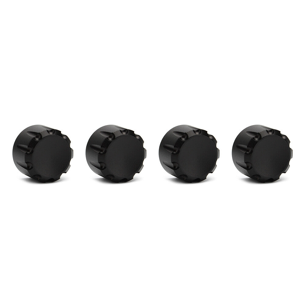 Billet Machined Head Bolt Mutter Abdeckkappe f¨¹r T120 Thruxton 4 St¨¹ck Schwarz