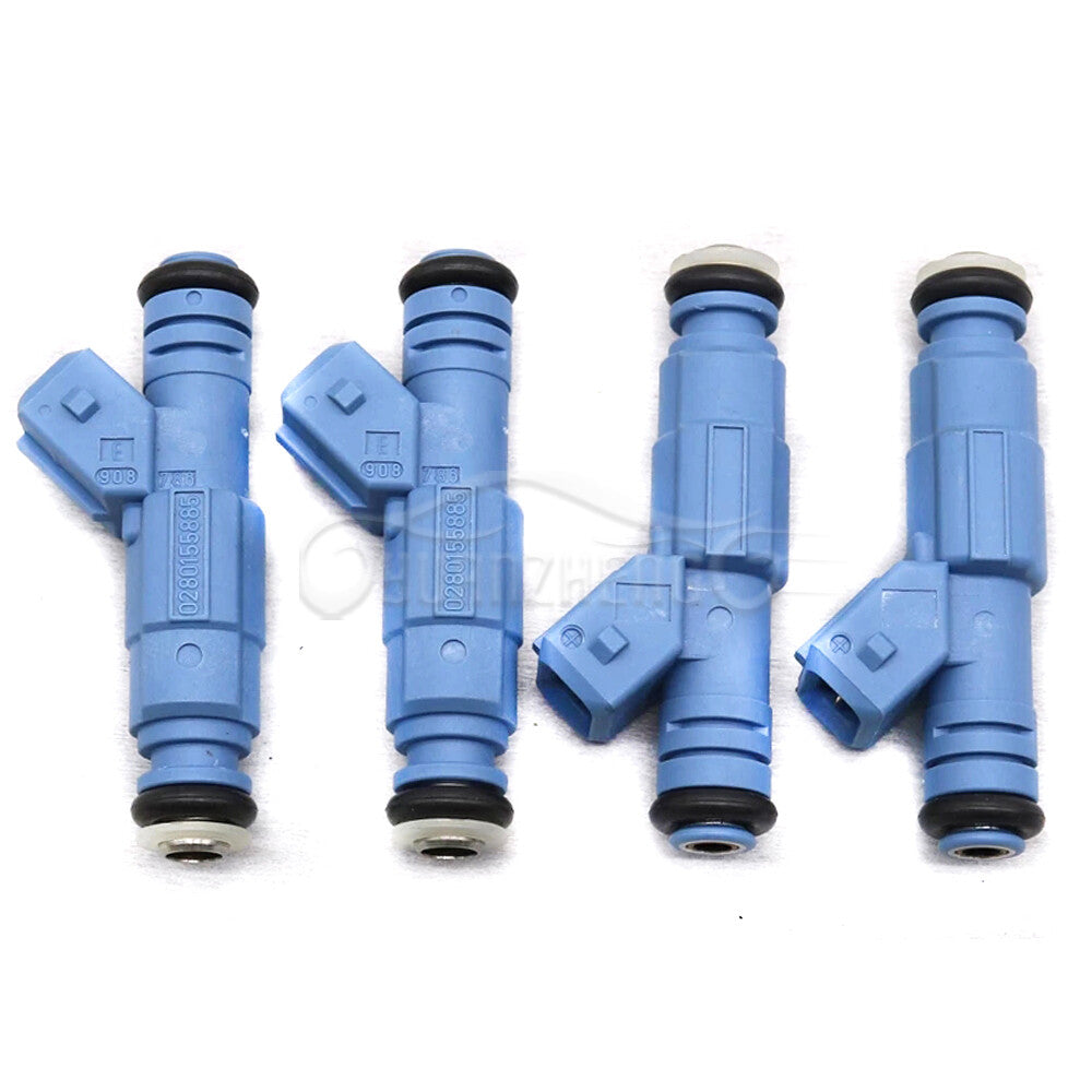 4-hole 4x fuel injectors for BMW 325i 2.5L L6 1987 - 1993 Gen III 0280155885