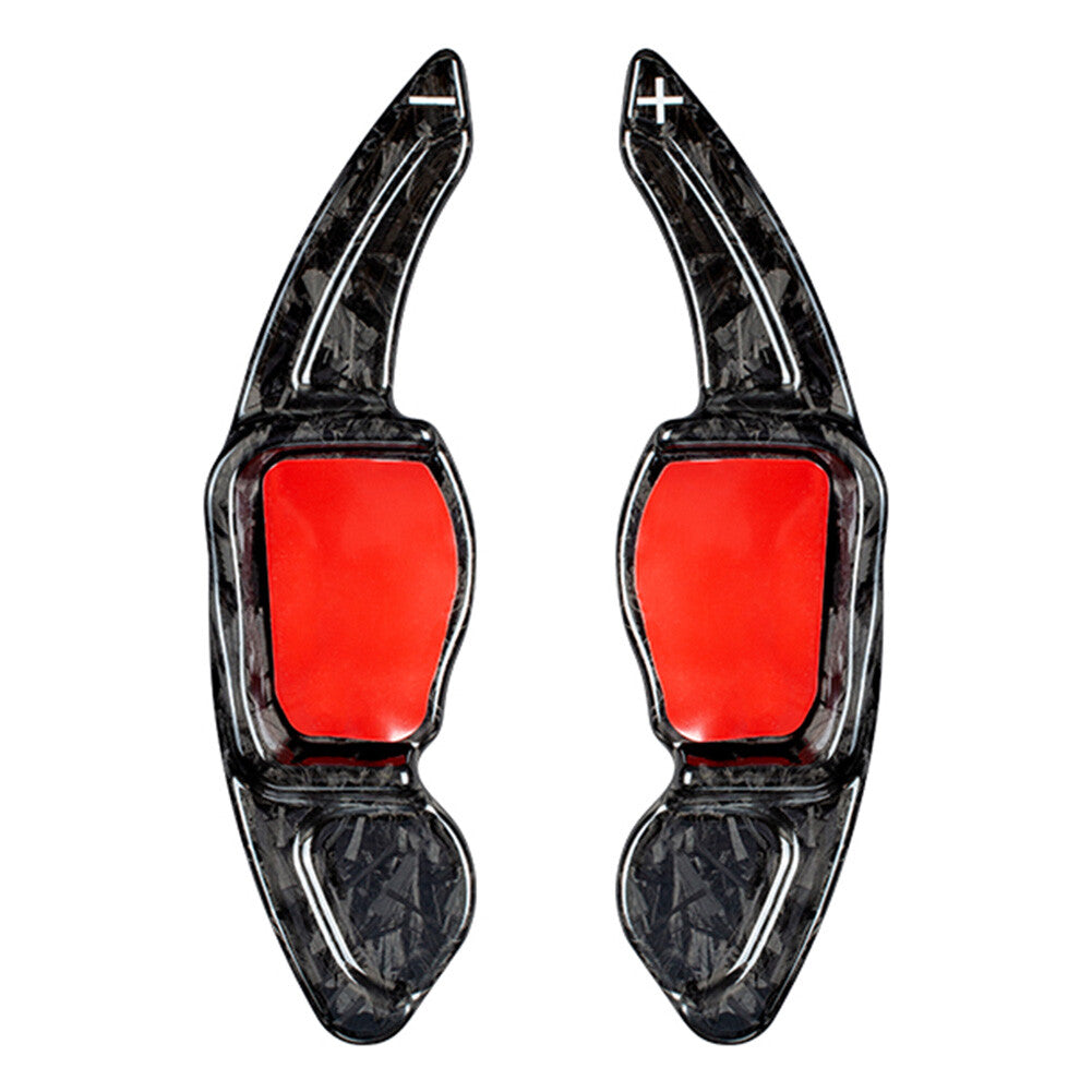 Carbon Fiber Steering Wheel Paddle Shifter Extension for VW MK5 MK6 GTI for Golf CC