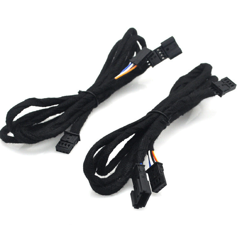 Retrofit Rear footwell light Y-adapter splitter cable for BMW F30 F34 F11 F10 M3
