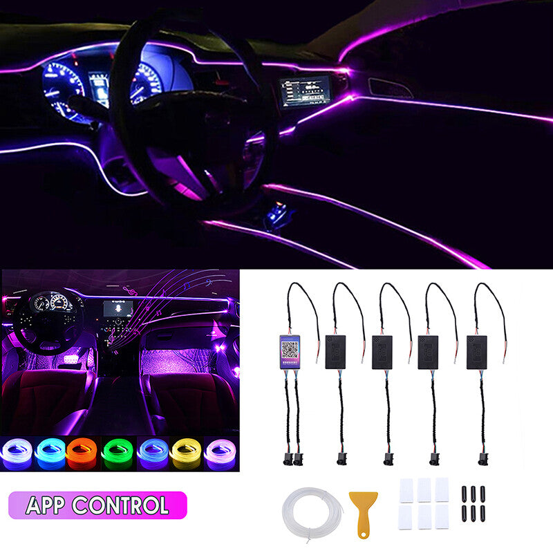 Red RGB LED Lighting Fixtures - Complete Collection