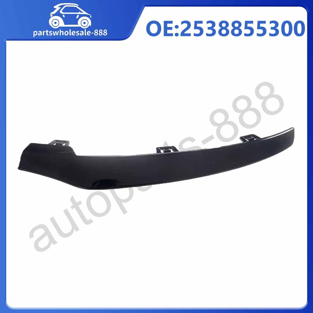 Left Driver LH Front Bumper Lip Black Trim Fit For 2017-2019 for Mercedes X253 GLC
