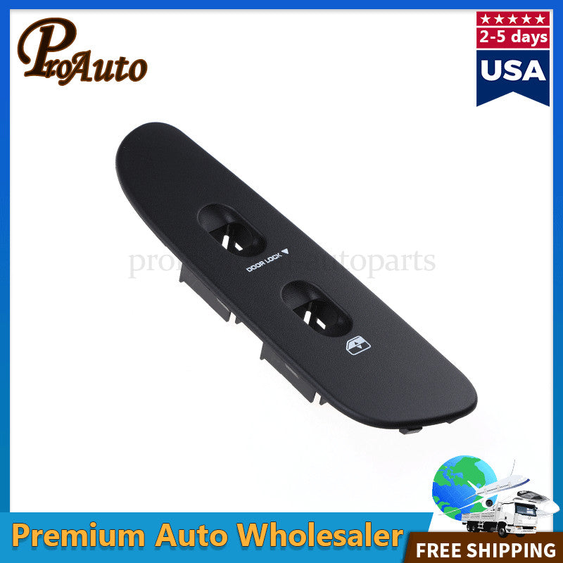 Door Panel Window Switch BEZEL RH Passenger For 02-05 for Dodge for Ram 1500 2500 Black