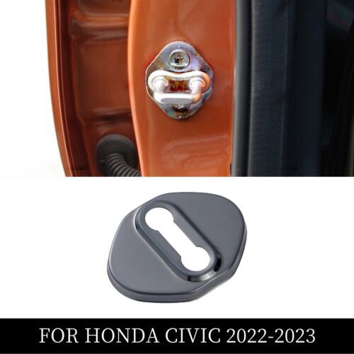 4Pcs for Honda for Civic 2022-2023 Car Door Stop ABS Rust Protector Stick Patch Kit
