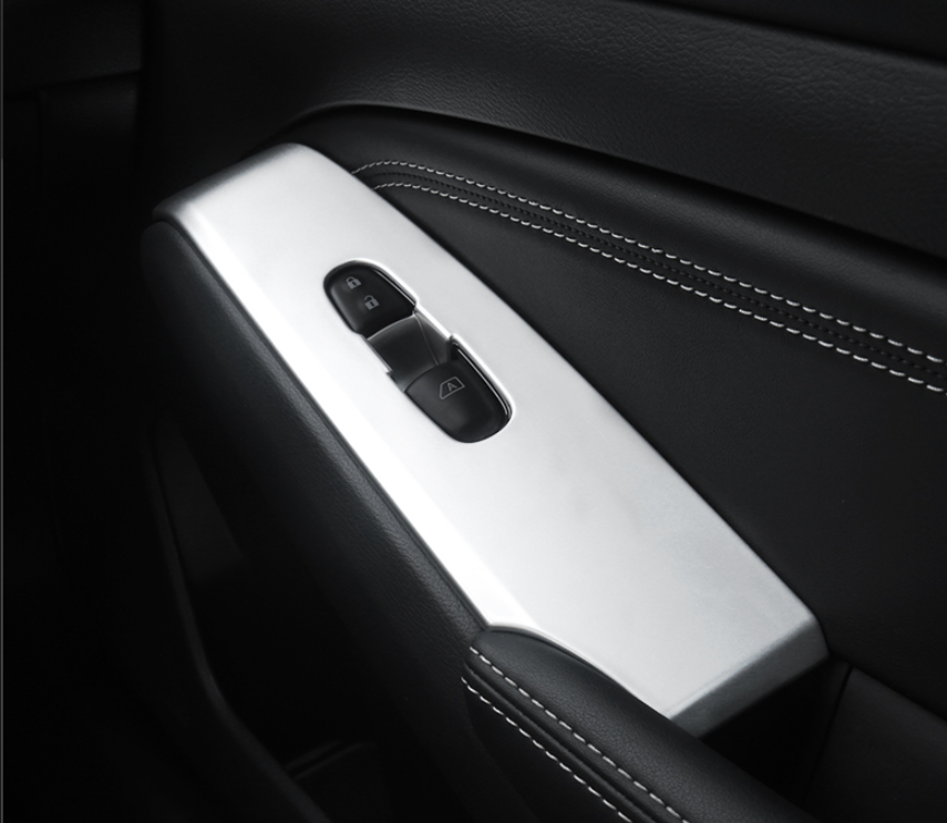 ABS Matte Window Lift Panel Switch Cover Trim for Nissan Teana Altima 2019-2022