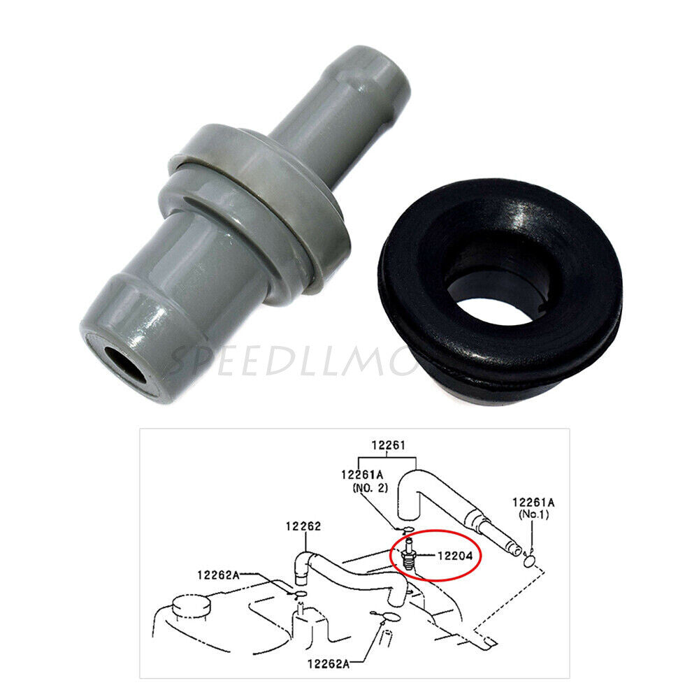 PCV Valve and Grommet For 1993-1997 for Toyota for Corolla Celica for Suzuki Aerio for Kia