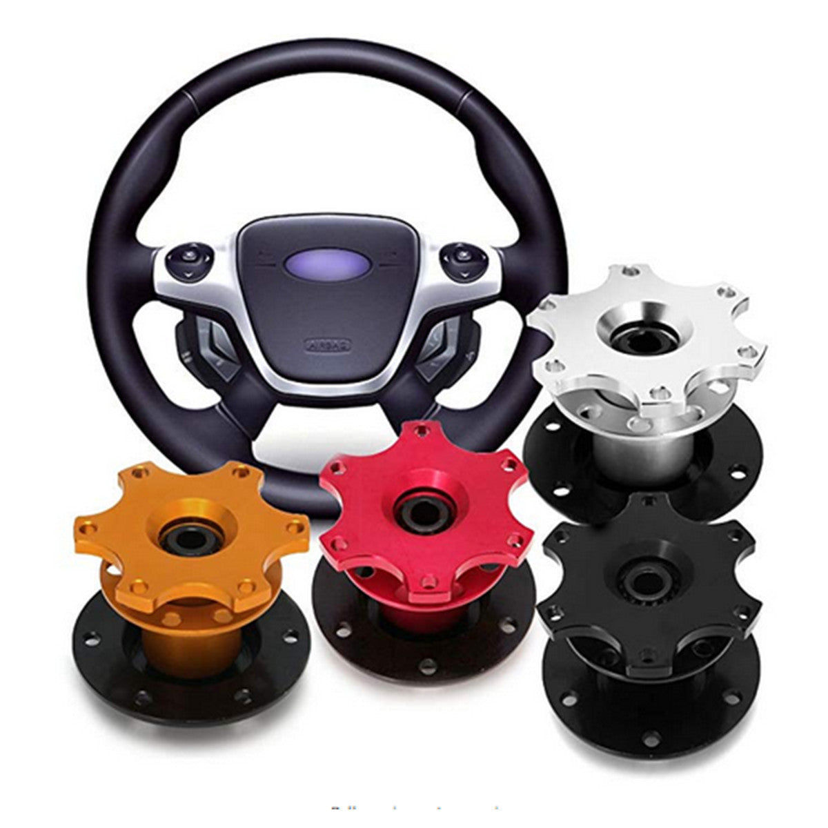 Universal quick-release adapter clip steering wheel Boss Hub racing/motorsport