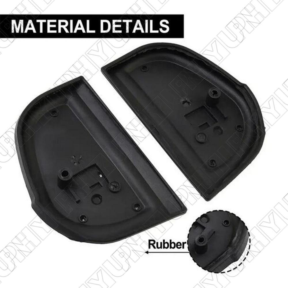 Pair Rear View Side Mirror Gasket Rubber Seal 2108106316 2108106416 for Mercedes