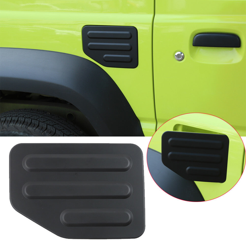 Matte Black ABS Door Fuel Tank Gas Lid Filler Cover Kit for Suzuki for Jimny 2019-22
