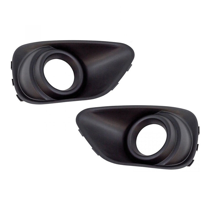 1 pair of left + right fog light decorative fog light cover caps for Jeep compasses 2011-2017