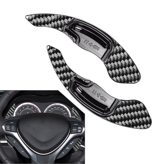 Black Steering Wheel Shifter Paddle Extension for Honda for Acura MDX ILX for RDX TLX