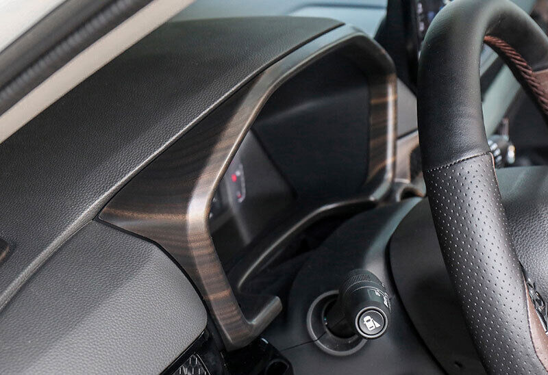 1PCS Cover Trim Instrument Panel Frame Wood Grain ABS for Honda CRV CR-V 2023-24