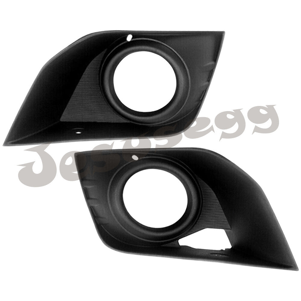 2pcs Front Fog Light Bezels Cover Unpainted for Mitsubishi for Outlander Sport RH+LH