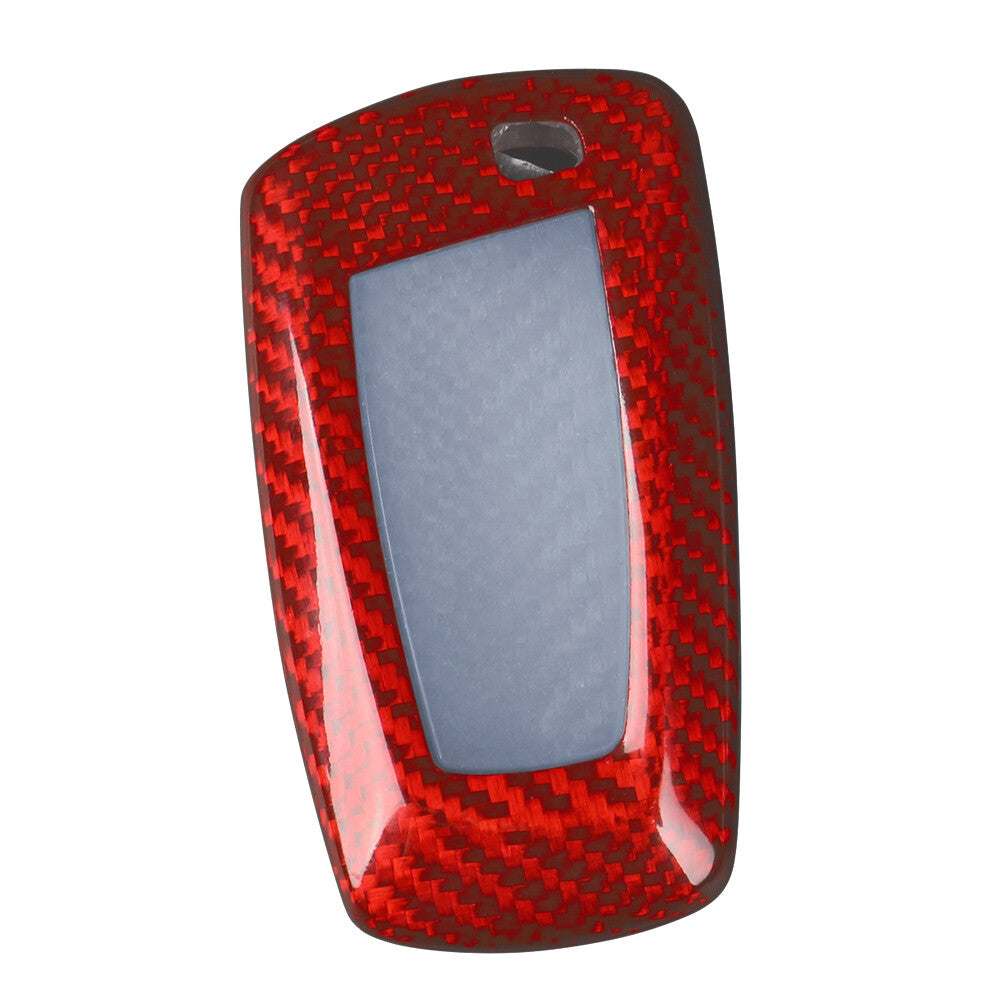 Carbon Fiber Remote Car Key Fob Cover Shell for BMW 1 2 3 4 5 6 7 Series