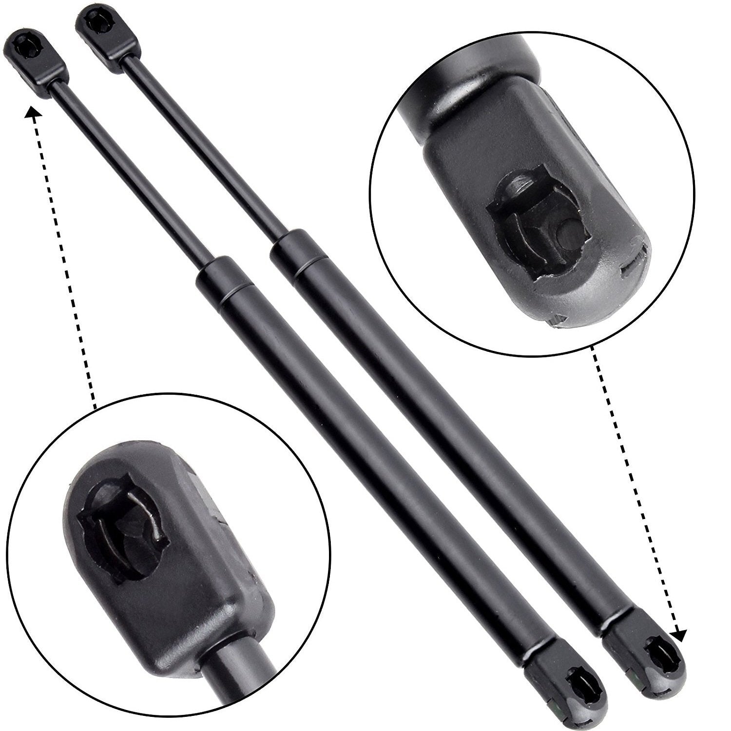 1 Pair Rear Hatch Lift Support Shock for Cadillac for Escalade / for GMC for Yukon / for Chevrolet