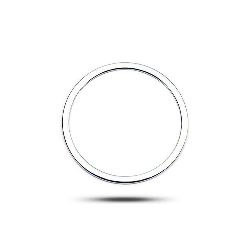 for Mazda CX-30 2020-24 ABS Silver Inner Steering Wheel Horn Ring Trim Cover 1X