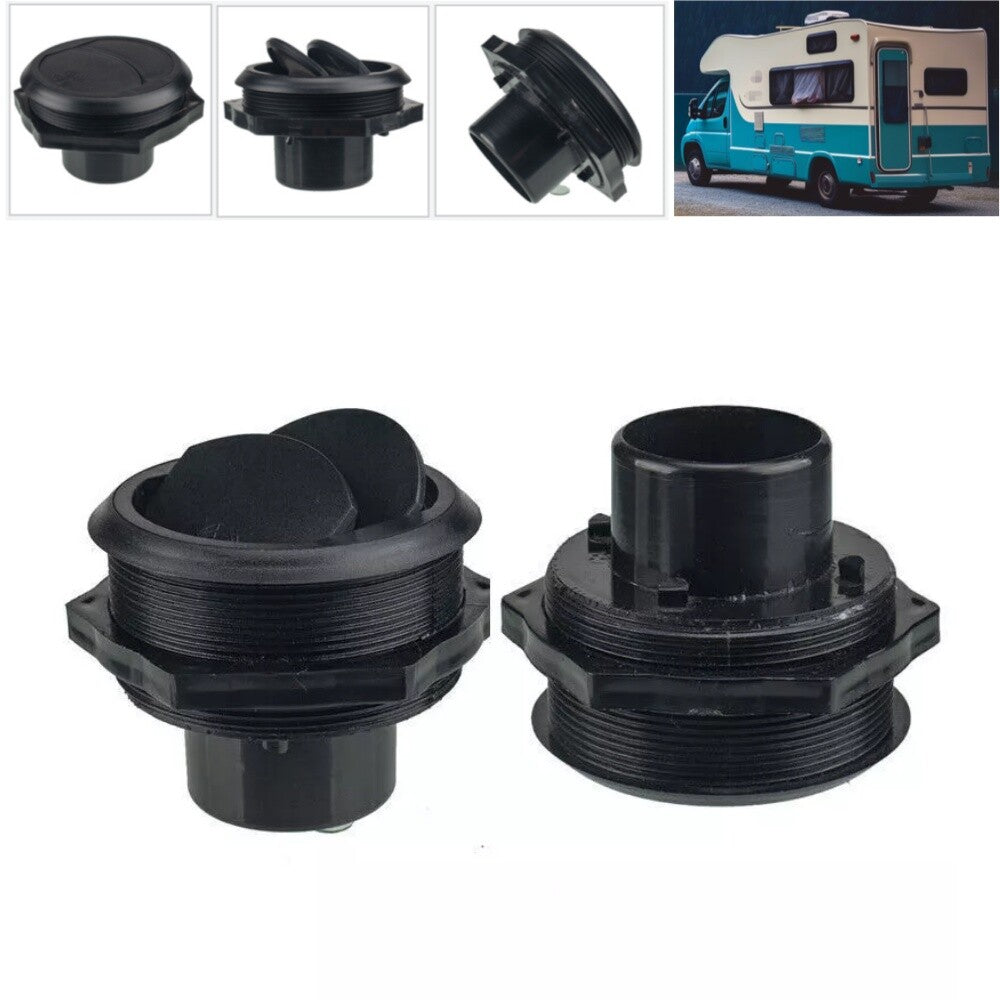 46mm Universal Vent Air Outlet Rotating Round Ceiling for Car Bus RV Boat Coach