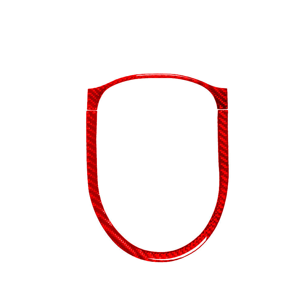 for Mercedes R-Class 2009-2012 Red Steering Wheel Surround Trim Cover Decoration