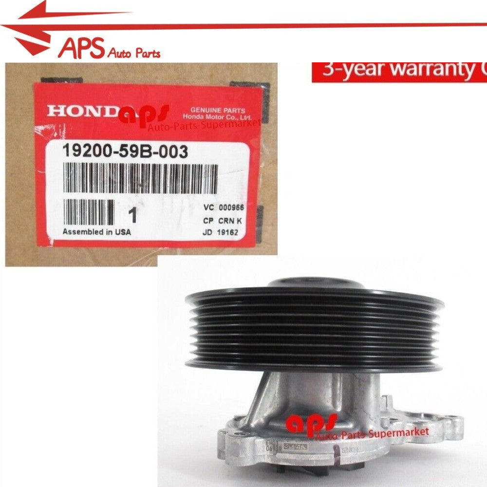 Equipment Manufacturer ( ) 19200-59B-003 Engine Water Pump for Honda 2016-2024 for Civic CR-V Accord 1.5L
