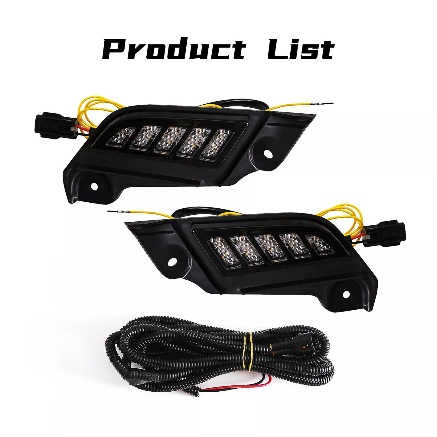 LED daytime running lights and side lights are suitable for 2012-2015 for Toyota Tacoma models.