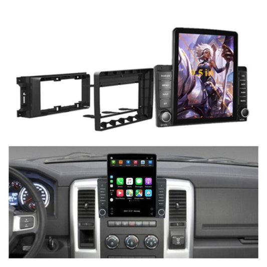 9.5 Head Android 10 Stereo Radio GPS Nav Unit 4+64G for Jeep for Wrangler for Dodge for Ram