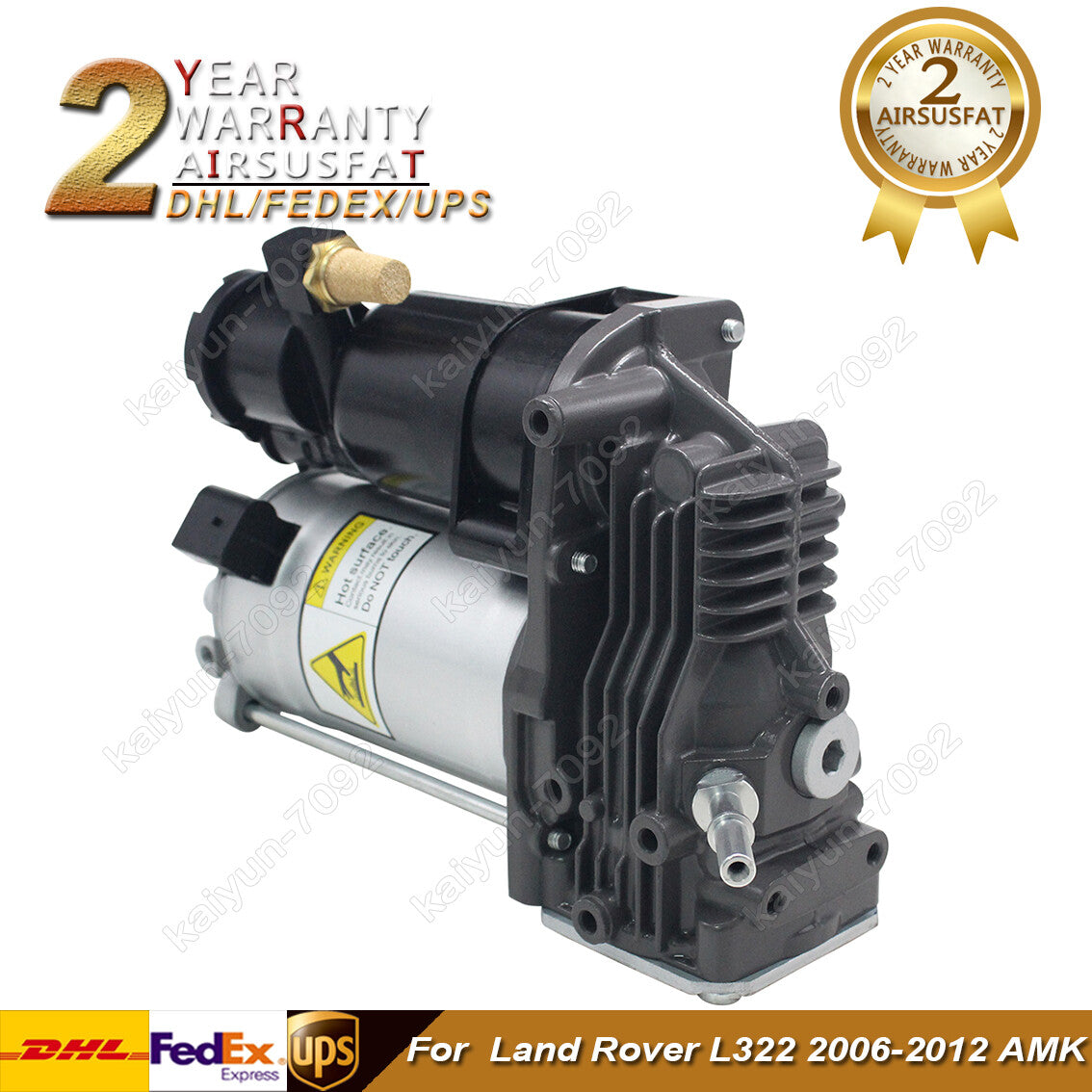 for Land Rover for Range Rover L322 AMK Air Suspension Compressor Pump LR041777 New