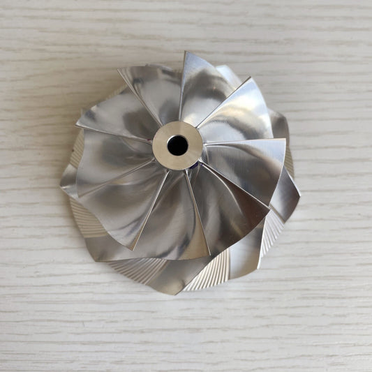 B03G reverse 9+0 blades 62.00/82.00mm Turbo Billet compressor wheel