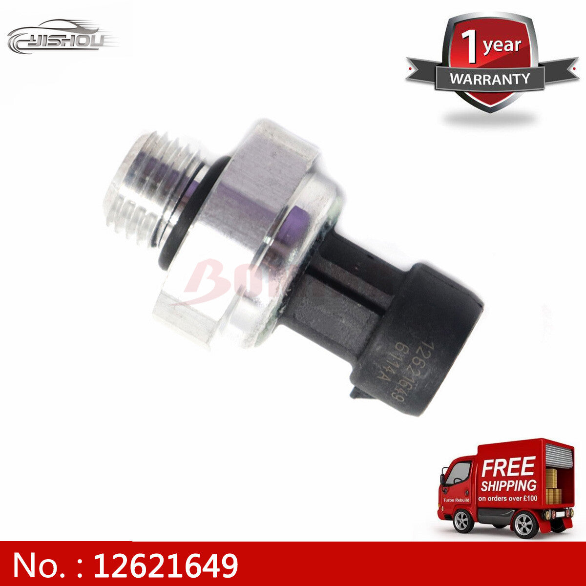 new engine pressure sensor switch, compatible with 06-10 for Chevrolet Impala Malibu 3.5/3.9L.