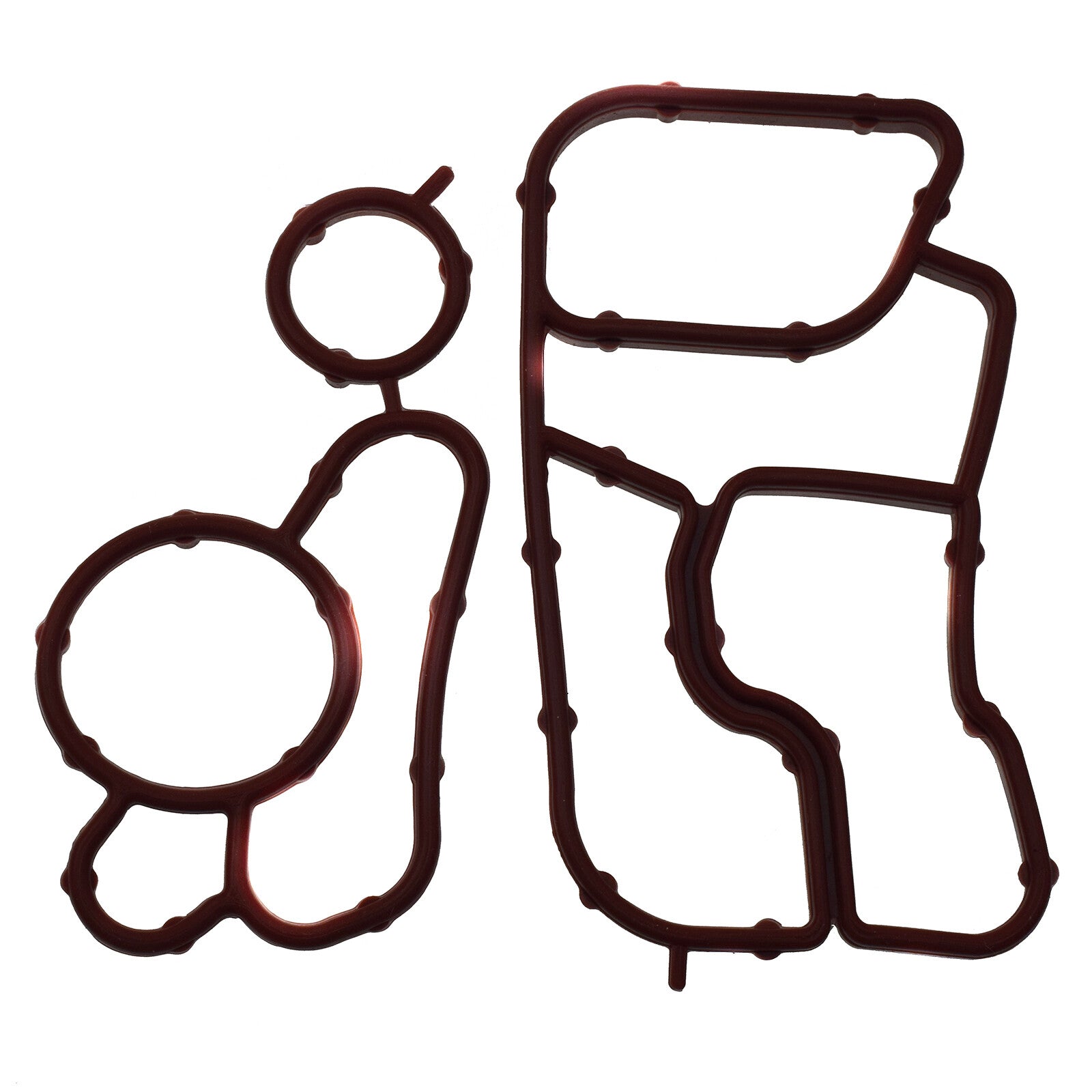 2X Engine Oil Cooler Gaskets for Audi A3 A4 Q5 for VW Beetle 06J117070C,06J115441A