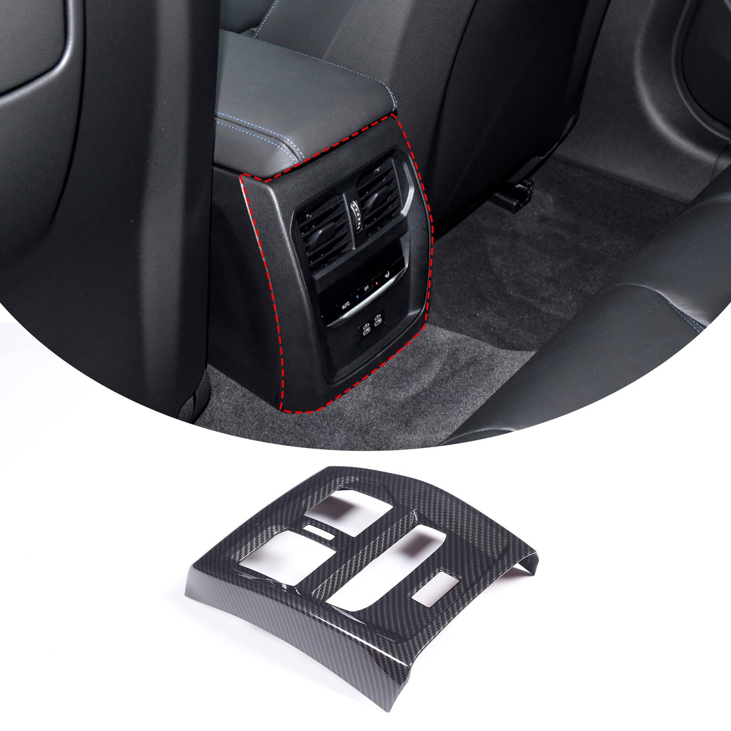 4-Piece Silver Front and Rear Door Handle Cup Covers for Toyota Tacoma 2016-22