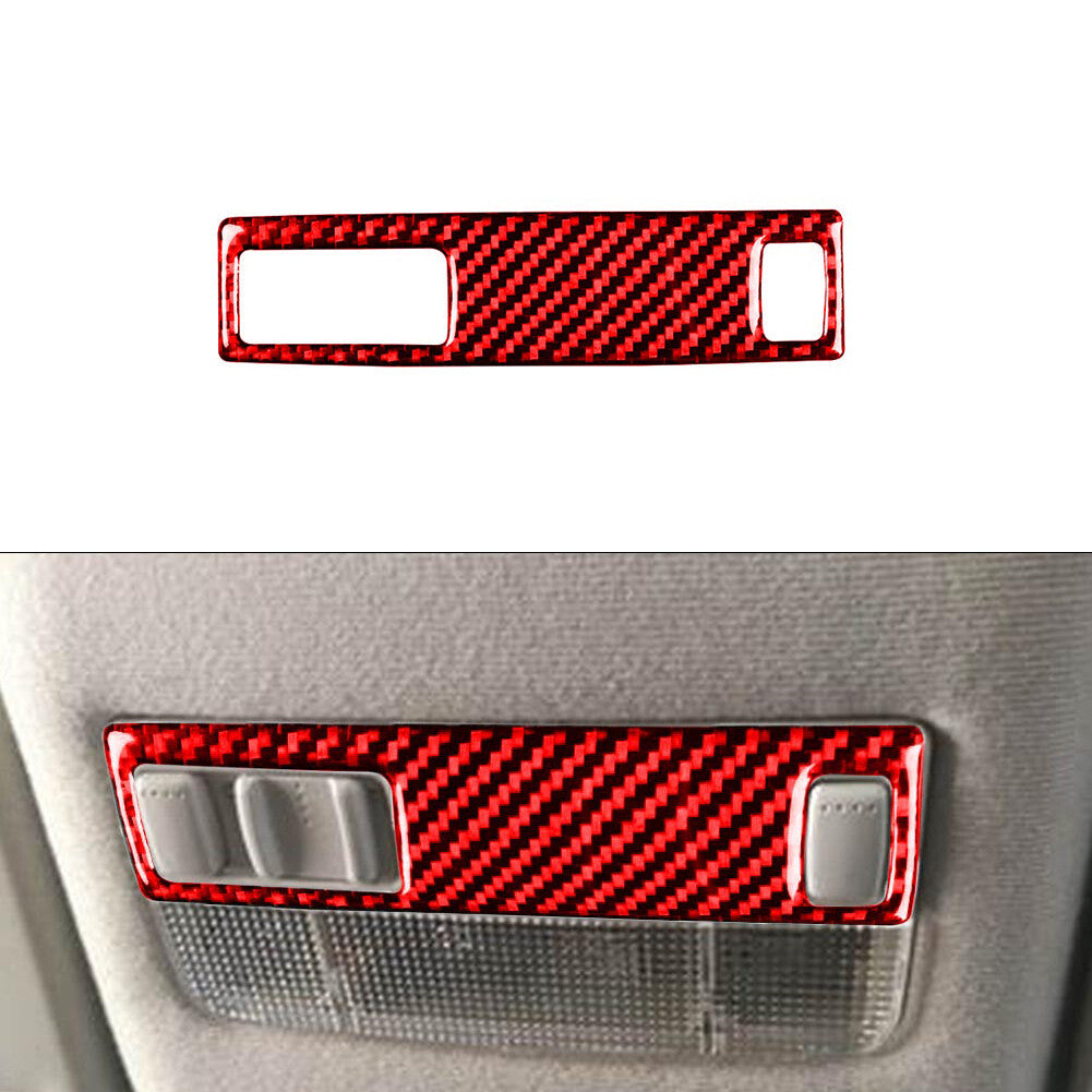 Reading Light Control Trim Carbon Fiber for VW Golf4 GTI for Jetta MK4 1999-2004 Red