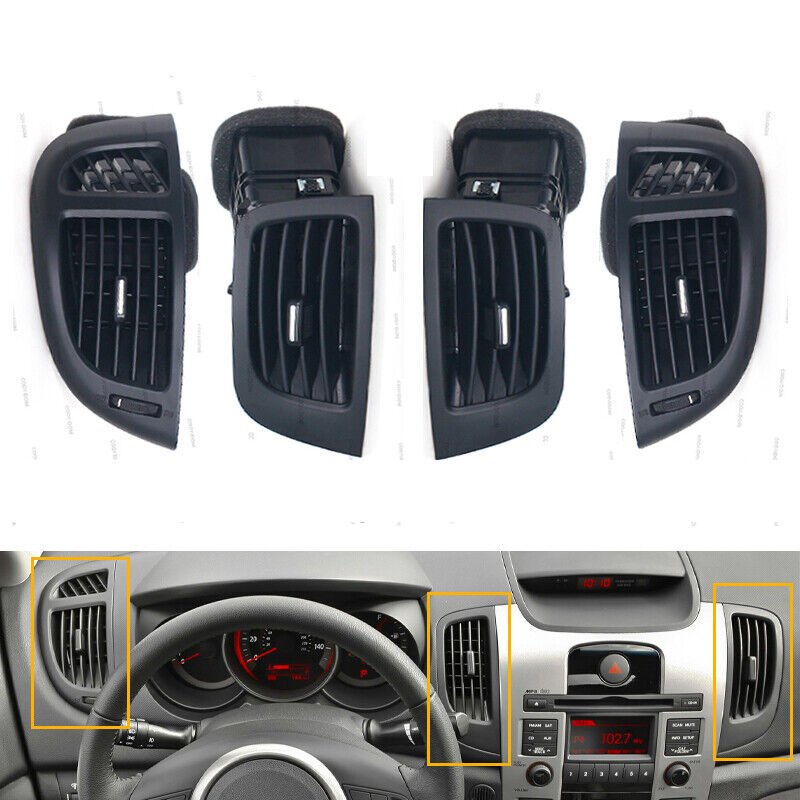Front Dash Board Air Conditioner Vents 1 Set for Kia Forte Cerato Koup 2010-2013
