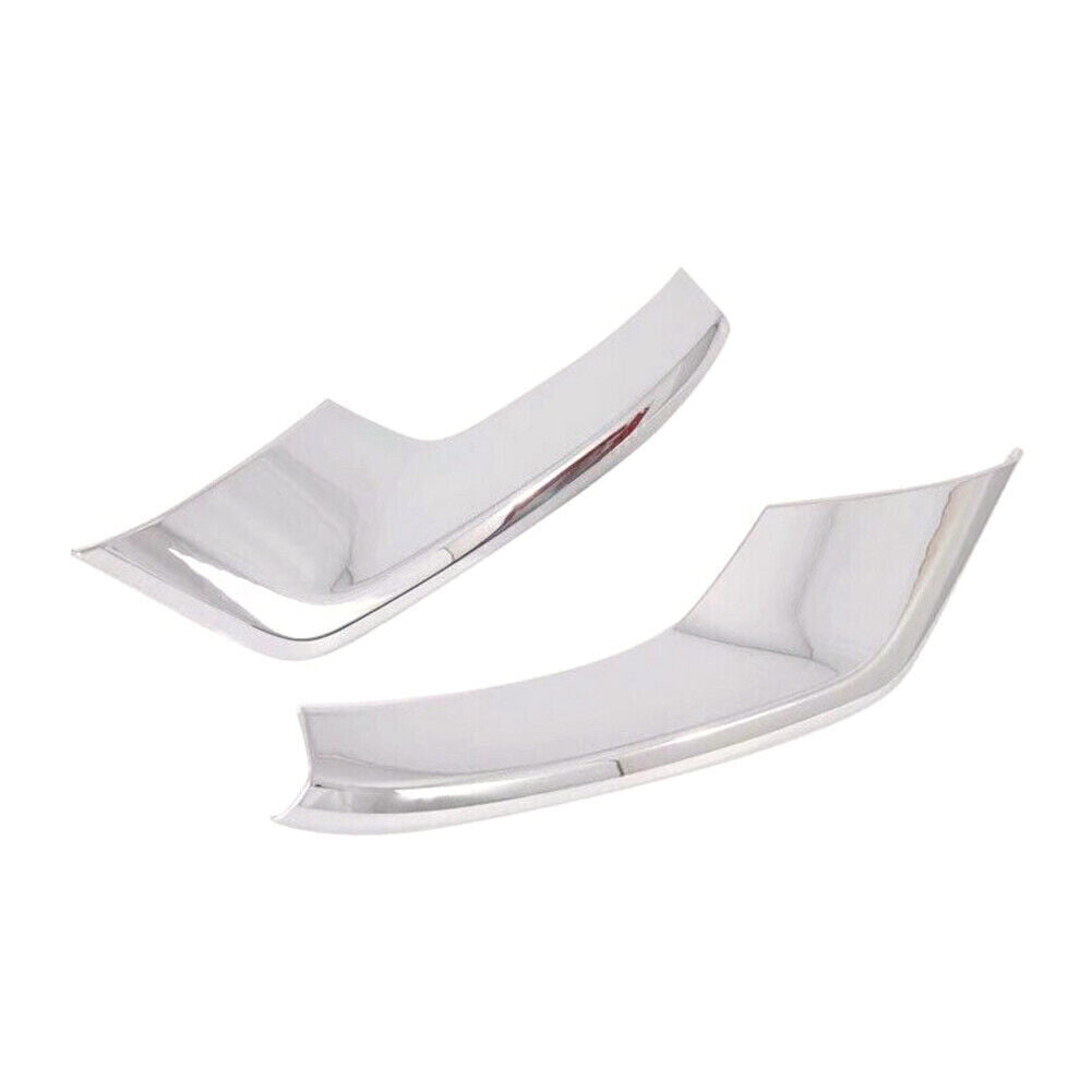 Front Fog Light Lamp Frame Cover Trim Chrome for 2019 2020 for Mazda 3 Sedan 2pcs