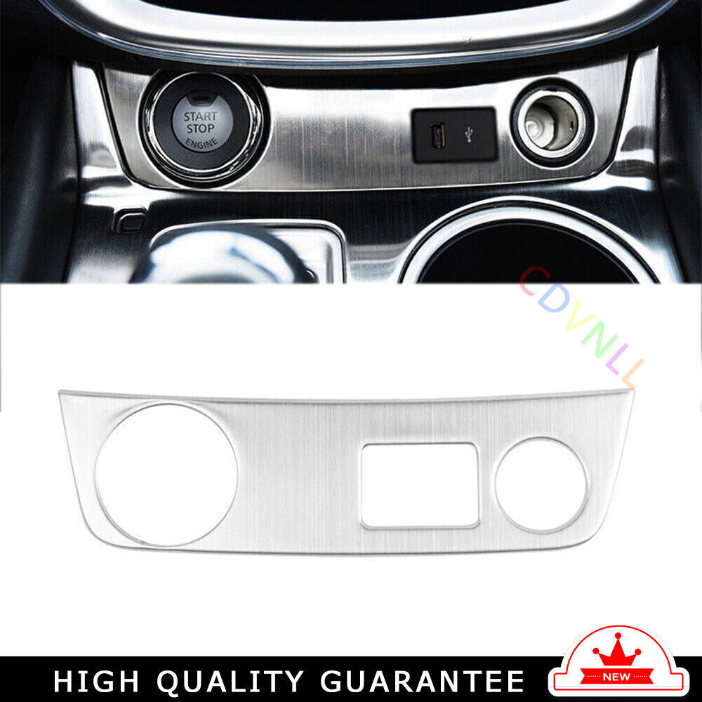 Console Cigarette Lighter Storage Box for Nissan Murano 15-2021 Silver Titanium