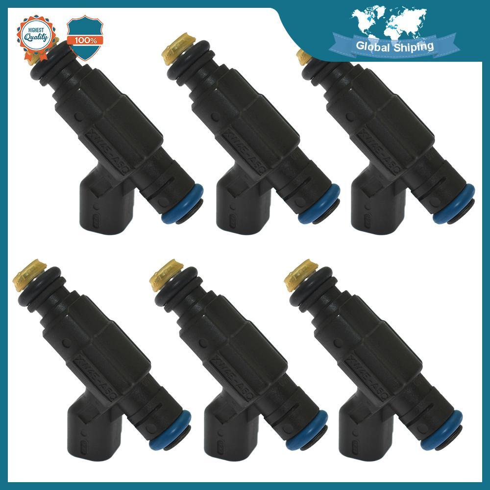 6-piece fuel injector kit 0280155863 suitable for 2000-2002 for Lincoln LS 3.0L V6 XW4E-A5C
