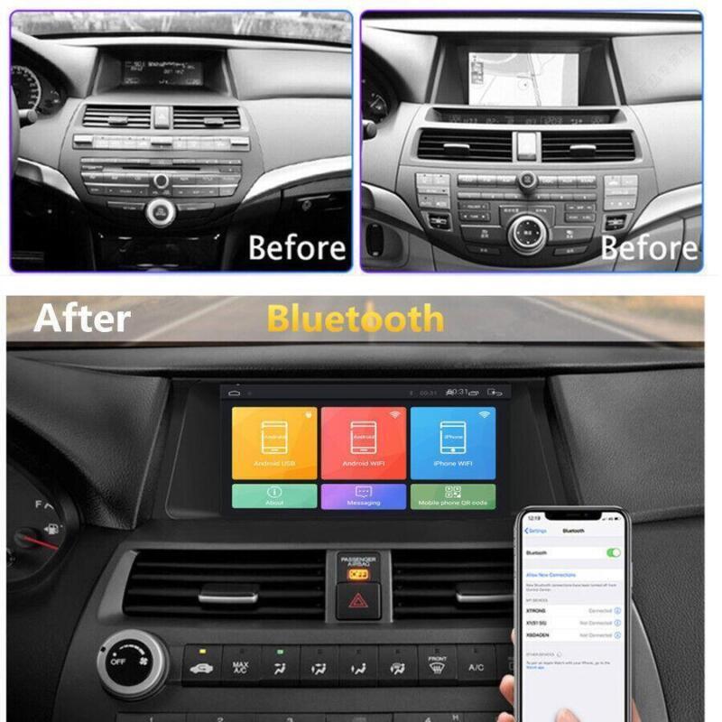 For 08-12 Accord 8th w Canbus 9 Android 9.1 Radio Stereo GPS Navigation 2G+32G