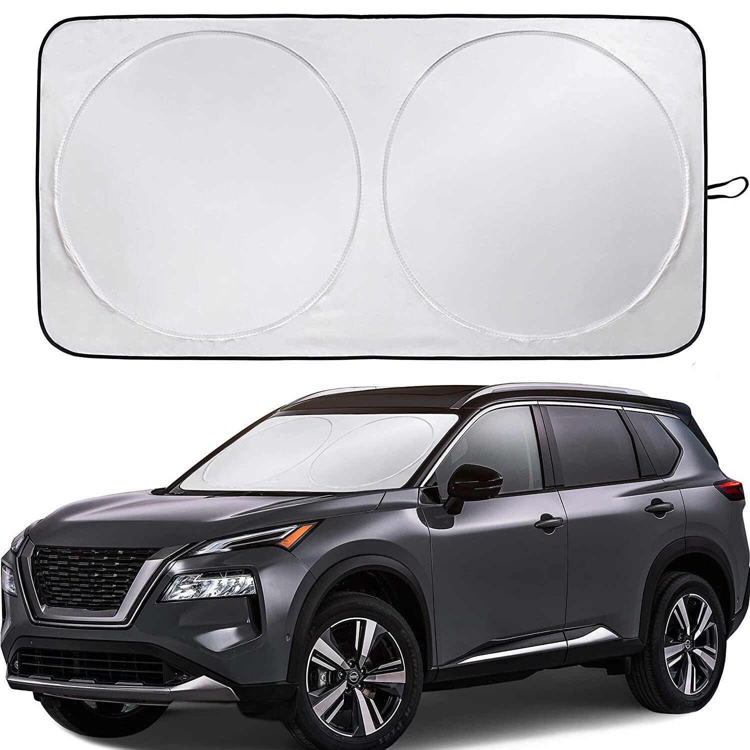 For 2008-2023 for Nissan Rouge Windshield Sun Shade UV Rays Block Window Visor Cover