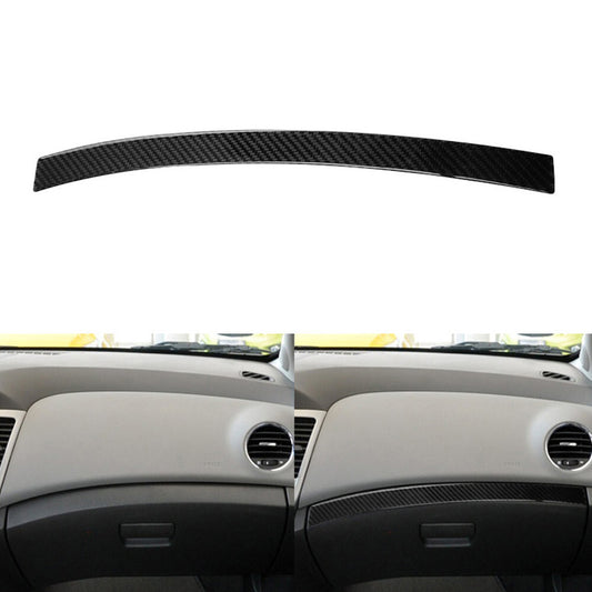 Carbon Fiber Interior Passenger Strip Cover Trim for Chevrolet for Cruze 2009-2015