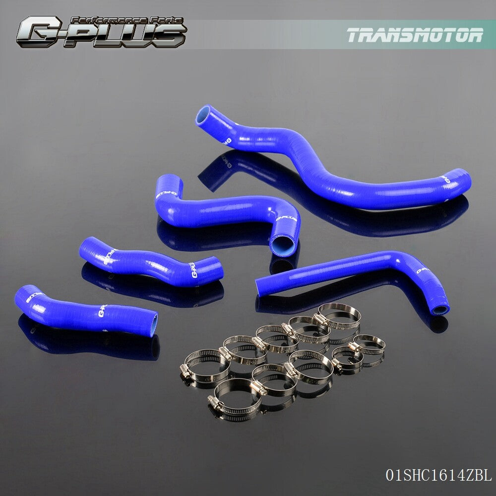 Suitable for 08-15 for Nissan GTR R35 VR38DETT dual turbo silicone radiator hoses, blue.