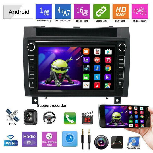 9 Android 10.1 Car 04-10 Stereo Radio GPS MP5 Player Fit for Mercedes-Benz SLK