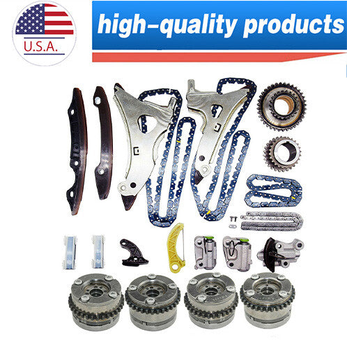 US Camshaft Adjuster4 Timing Chain Kit for M276 for Mercedes W212 A207 W2213.0T3.5L