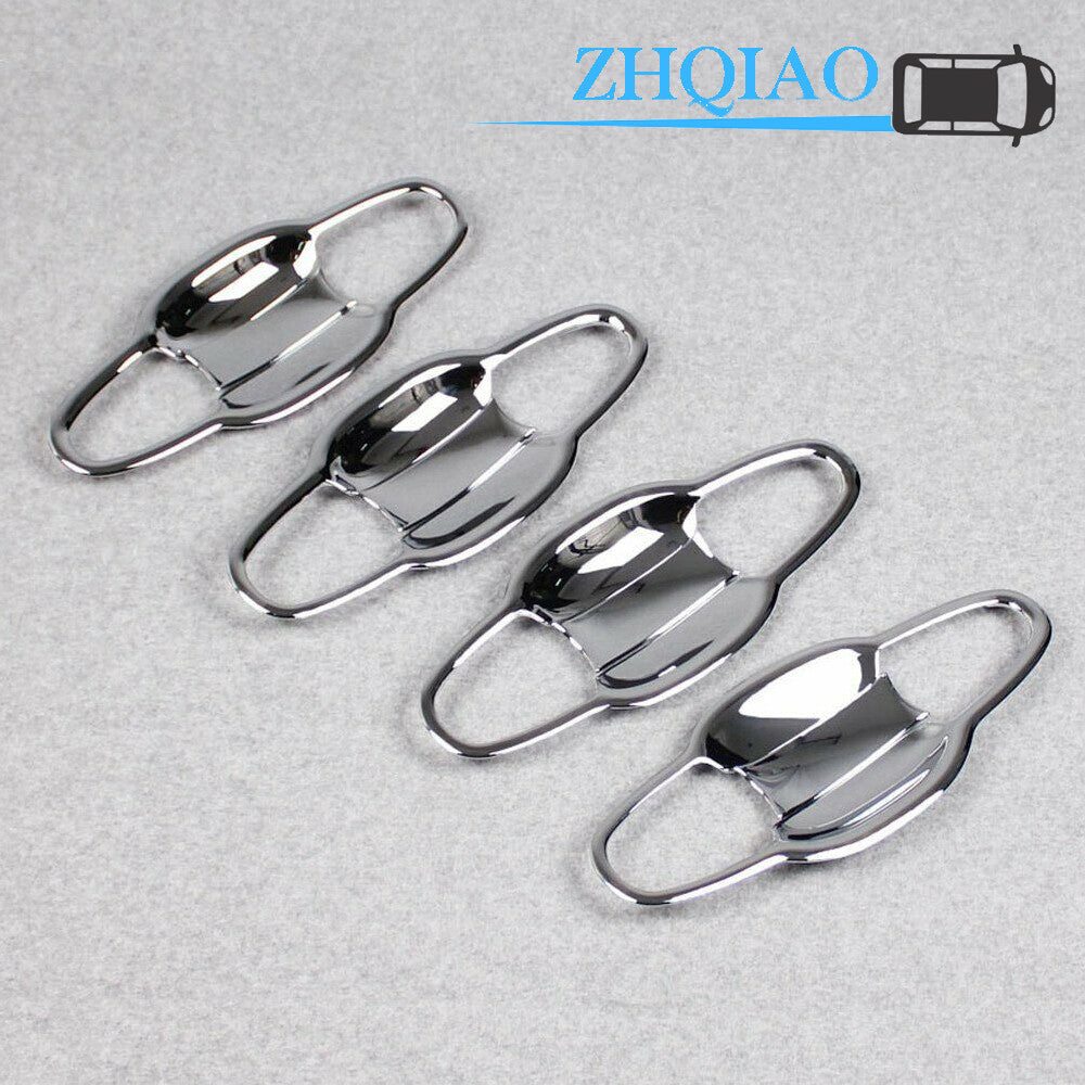 ABS Chrome Door Bowl Handle Cover Trims Fit for Toyota Highlander 2014-2018
