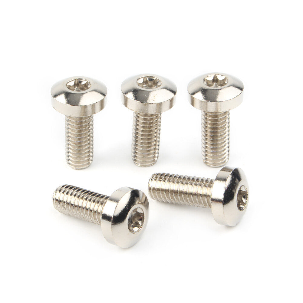 Rear Brake Disc Hardware Bolt Screw Kit 5PCS for Harley Road King Softail 1992+